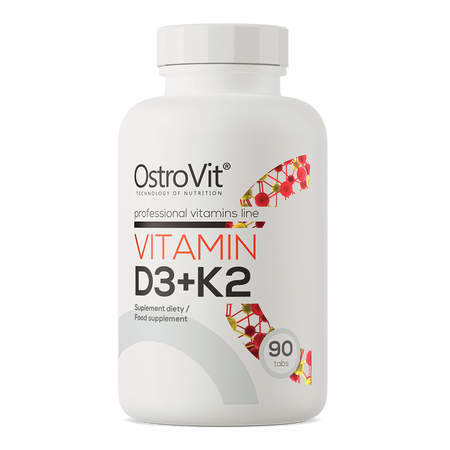 Vitamin D3 2000 IU + K2 90 caps