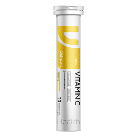 Vitamin C 1000 mg Lemon 20 tabs