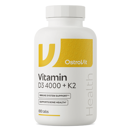 Vitamin D3 4000 + K2 100 tabs