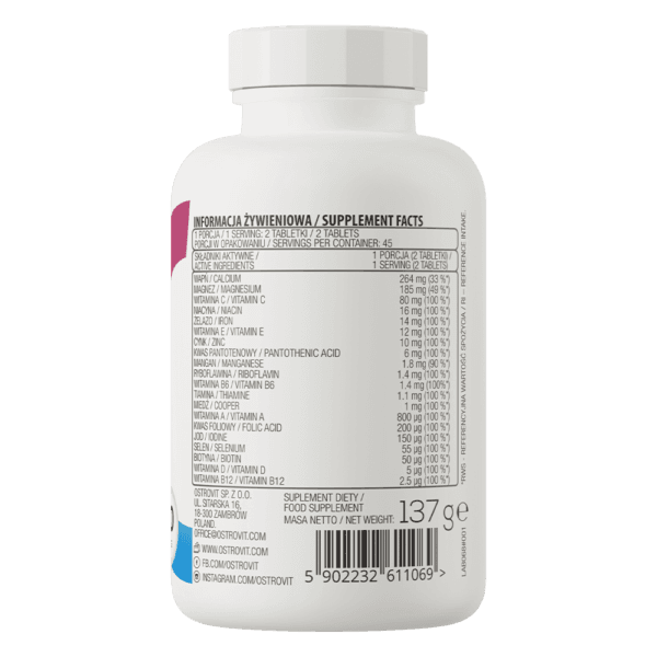 eng_pl_OstroVit-100-Vit-Min-90-tablets-10838_3 OstroVit 100% Vit&Min (90 tabs)